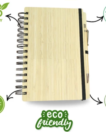 Eco-Friendly Notebook, A4 Size, 80 Sheets