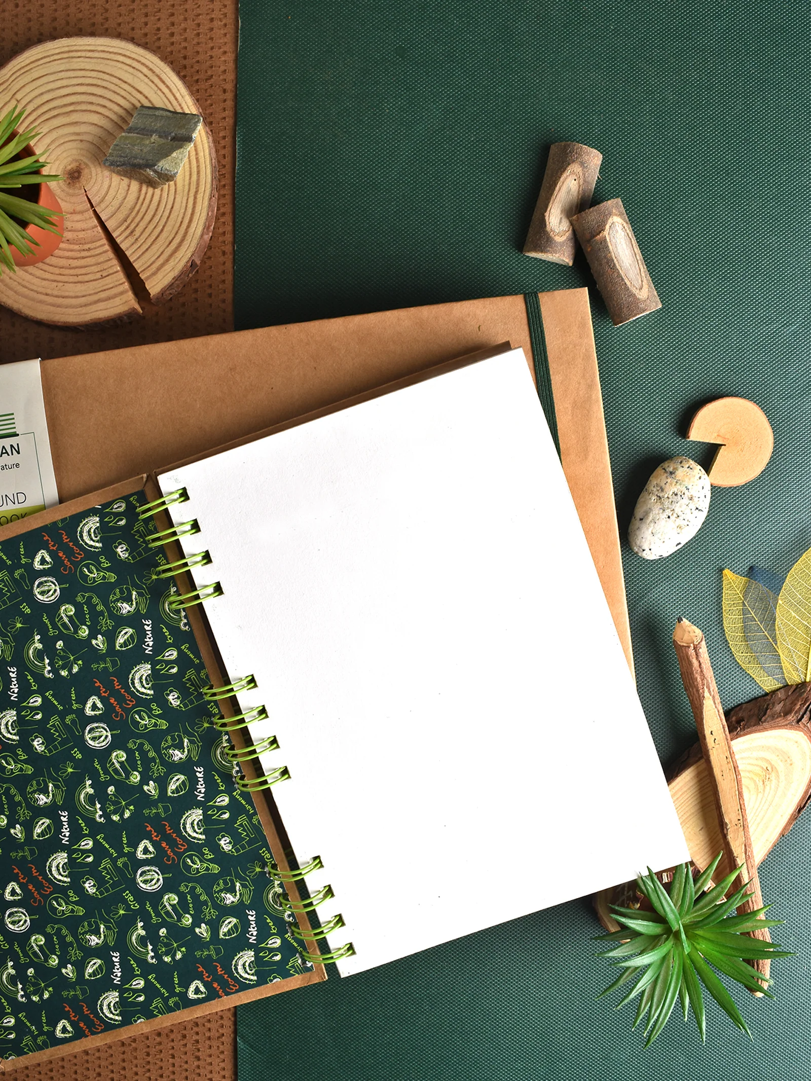 Eco-Friendly Notebook, A4 Size, 80 Sheets - Image 2