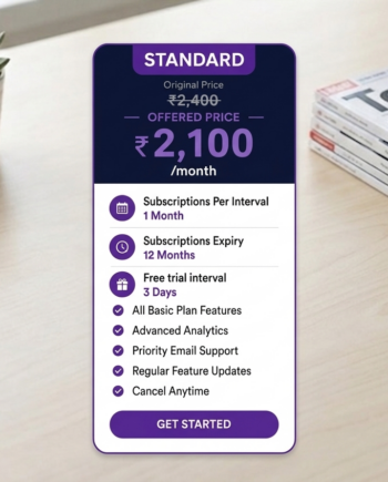 Standard Subscription